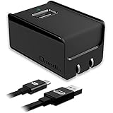 Qmadix Next-gen power Micro USB Travel Charging Kit powered by Qualcomm Quick Charge 2.0 - Retail Packaging - Black