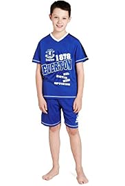 Pure Cotton Everton Football Club Short Pyjamas