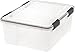 IRIS Weathertight Storage Box, 30.6 Quart, 2 Pack