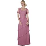 Chiffon Formal Evening Dress - Mother of Bride & Groom Dress. Mothers Dress Gown. Womens Long Evening Gown by Sean Collection (7280)