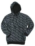 KR3W Rad Skript Lite Men's Hooded Sweatshirt - Charcoal