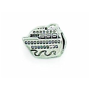 Buy Zable(tm) Sterling Silver Cruise Ship Bead Charm by Finejewelers