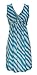 Peach Couture Fun and Trendy Knotted Twist Tank Sleeveless Striped Sundress