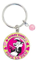 Pepe Le Pew Locket Keychain Looney Tunes