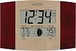 La Crosse Technology WS-8117U-IT-C Digital Wall Clock with Remote Temperature and Moon Phase