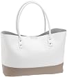 Paquetage Cabas Simon, Sac port� �paule - Blanc/beige