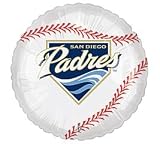 6 Licensed MLB San Diego Padres 18 Foil Balloons