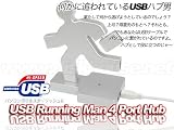 Running Man USBハブの画像