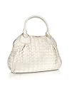 Miu Miu Intreccio - Woven Leather Satchel Bag