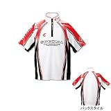 ダイワ(Daiwa) SP・アイスドライジップアップ半袖メッシュシャツ SE-7312 ホワイト LL 04510183の画像