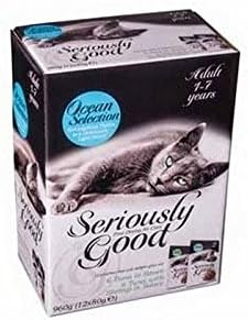 Seriously Good Ocean Selection in Sauce Multipack 12x80g Cat Food (960g)