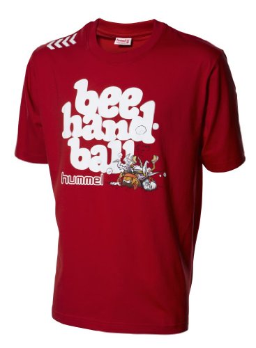 Hummel Uni T-Shirt Bee Handball 2010, true red /white, S, 07-941-3946 Preisvergleich