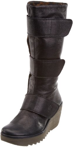 Fly London Women's Yalta Knee High Boot Leather