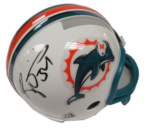 Ricky Williams Autographed/Signed Office Supplied Mini Helmet