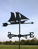 Eigenschaften SvenskaV  / Wetterfahne Windjammer in schwarz - von SvenskaV