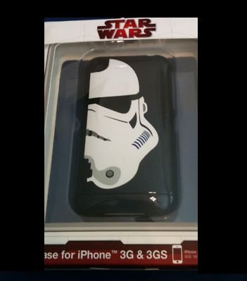  Star Wars Half Stormtrooper Hard Case for Iphone 3g &3gs