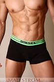 Diesel Texas Boxer-Brief - Black w/ Green