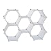 5-Section Honeycomb Cube - Silvertone