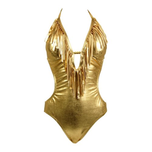 Plunge Monokini Gold