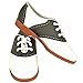 Hip Hop 50s Shop Child Girls Saddle Oxford Shoes 2 Black