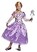 Disguise Rapunzel Deluxe Child Costume, Purple, Size/(4-6x)