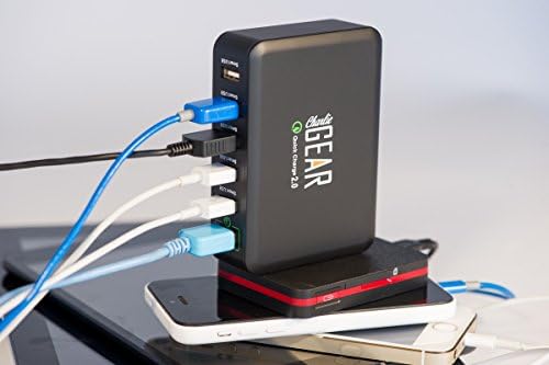 LIGHTNING FAST 60WATT USB Charging Station/ 6 PORT USB w/ Quick Charge 2.0 Techonology