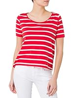 Cross Jeans Camiseta Manga Corta (Rojo)