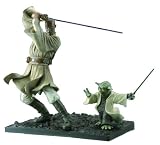 Star Wars Yoda and Mace Windu ArtFX Statue