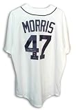 Jack Morris Detroit Tigers Autographed Majestic White Jersey With 84 Ws Champs Inscription at Amazon.com