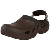 crocs Men's Crostrail Clog,Espresso/Black{,5 M US Men's/7 M US Women's
