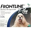 3 Month Frontline Plus Blue for Dogs 23-44 Lbs(10-20 Kg)
