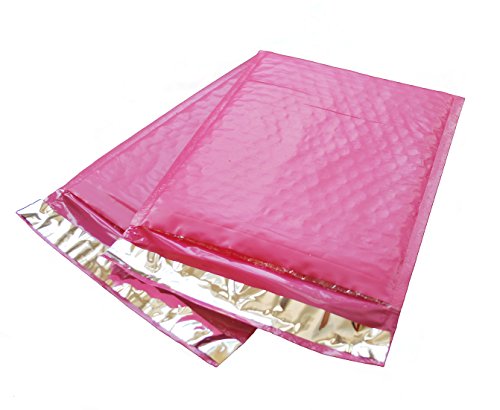 250 #0 Pink Poly Bubble Mailers Envelopes Bags 6x10
