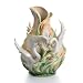 FRANZ PORCELAIN SWAN VASE Southern Splendor KATHY IRELAND