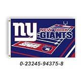 New York Giants NFL Field Design 3'x5' Banner Flag