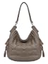 Stylish Quilt-like Design Hobo Handbag, (Oak)