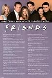 # Friends TV Show Poster (Everything I Know In Life I Learned From Friends)