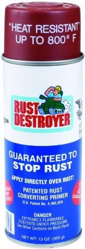 Advanced Protective Products Rust Destroyer Oil Base Red Primer Spray, 13-Ounce Aerosol by Advanced Protective Products