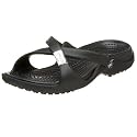 crocs Women's Adara Slide Sandal,Black/Black,6 M
