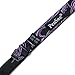 PenSee Mens Self Bow Tie Black & Purple Paisley Jacquard Woven Silk Bow Ties