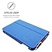 iPad Mini 4 Leather Case in Electric Blue