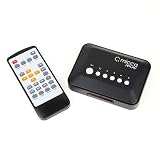 Micca MPlay Digital Media Player For USB Drives and SD/SDHC Flash Cards - Plays MPEG1/2/4, DivX, Xvid, RMVB, AVI, MOV, MP3, MP4 On All TV and HDTV