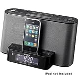 Sony Alarm Clock Radio With iPod Dock Digital AM/FM Tuner Black ICF-C1IPMK2B