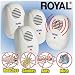 Royal Ultrasonic Pest Repellers, 4 pack