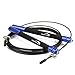 5BILLION Speed Jump Rope - Aluminum - Workout for Double Unders, Exercise, WOD, Outdoor, MMA & Boxing Training (blue)