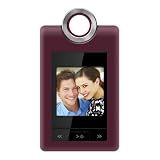 Coby DP152RED 1.5-Inch Cliphanger Key Chain Digital Photo Frame (Red)