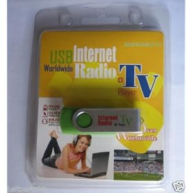 Worldwide Internet TV & Radio Dongle. USB Plug & Play
