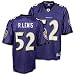 Ray Lewis Ravens Purple NFL Replica Jersey - Big Kids ( sz. S, Purple : Lewis, Ray : Ravens )