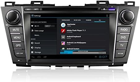 Bosion Android 4.2.2Car Video Player For MAZDA 5 2009-2012 PREMACY 2009-2012 Color Black 8Inch