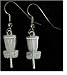 Disc Diva Basket Earings