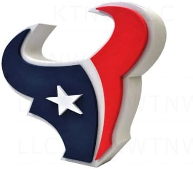 Officially Licensed NFL 3D Foam Logo - Houston Texans